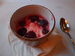 Nonna's blackberry dessert